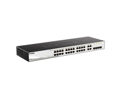 Коммутатор D-Link DGS-1210-28/F3A, черный