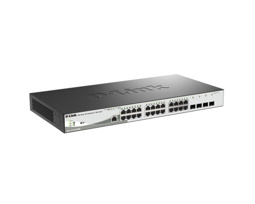 Коммутатор D-Link DGS-1210-28P/ME/B2A, черный