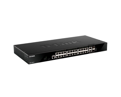 Коммутатор D-Link DGS-1520-28/A1A, черный Коммутатор D-Link DGS-1520-28/A1A, черный