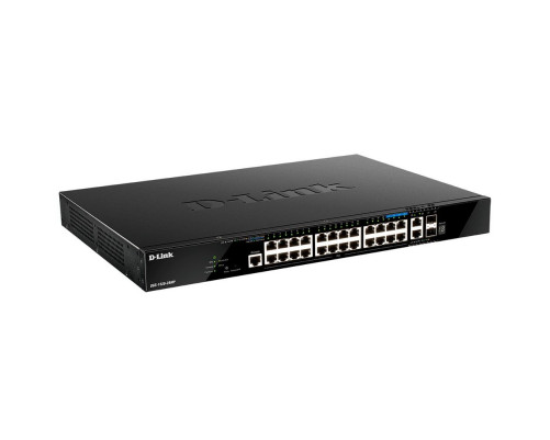 Коммутатор D-Link DGS-1520-28MP/A1A, черный Коммутатор D-Link DGS-1520-28MP/A1A, черный