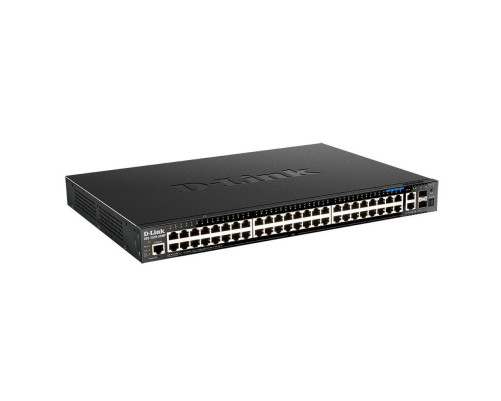 Коммутатор D-Link DGS-1520-52MP/A1A, черный Коммутатор D-Link DGS-1520-52MP/A1A, черный