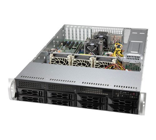 Корпус SuperMicro CSE-LA25TQC-R609LP, черный