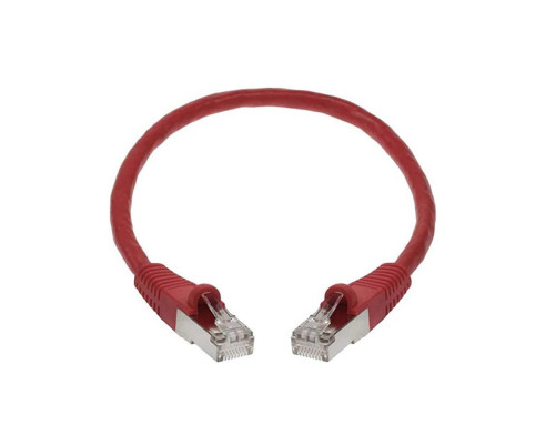 Патч-корд ACD Cat 6a, SSTP, 26 AWG, 4 Pair, CU, LSZH, 0.5 м, вишневый