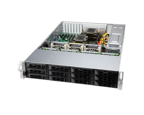 Корпус SuperMicro CSE-LA26E1C4-R609LP, черный Корпус SuperMicro CSE-LA26E1C4-R609LP, черный