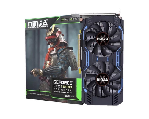 Видеокарта Ninja (Sinotex) GTX1660 SUPER 6GB, GDDR6/192-bit