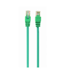 Патч-корд Cablexpert UTP кат.5e, 0.5 м, литой, многожильный, зелёный