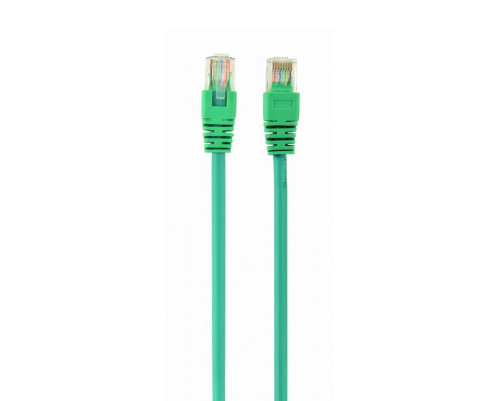 Патч-корд Cablexpert UTP кат.5e, 0.5 м, литой, многожильный, зелёный Патч-корд Cablexpert UTP кат.5e, 0.5 м, литой, многожильный, зелёный
