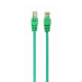 Патч-корд Cablexpert UTP кат.5e, 0.5 м, литой, многожильный, зелёный