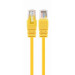 Патч-корд Cablexpert UTP кат.5e, 0.5 м, литой, многожильный, жёлтый