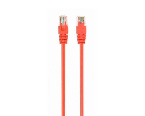 Патч-корд Cablexpert UTP кат.5e, 0.5 м, литой, многожильный, оранжевый Патч-корд Cablexpert UTP кат.5e, 0.5 м, литой, многожильный, оранжевый