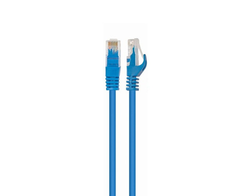 Патч-корд Cablexpert UTP кат.6, 0.5 м, литой, многожильный, синий Патч-корд Cablexpert UTP кат.6, 0.5 м, литой, многожильный, синий