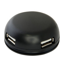 USB-концентратор Defender Quadro Light USB 2.0, черный