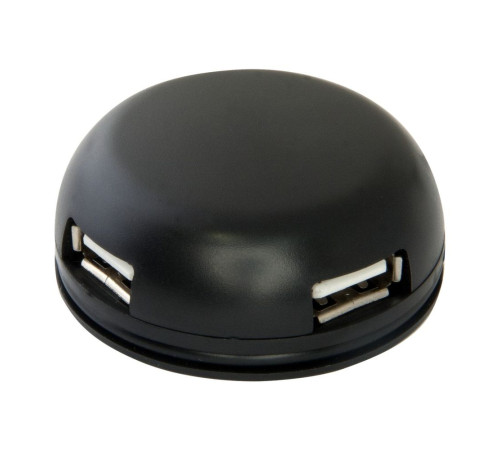 USB-концентратор Defender Quadro Light USB 2.0, черный
