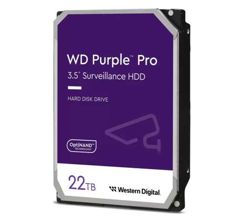 Жесткий диск 22TB Western Digital Purple Pro WD221PURP