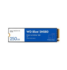 Твердотельный накопитель Western Digital Blue SN580 WDS250G3B0E, 250GB, M.2 2280