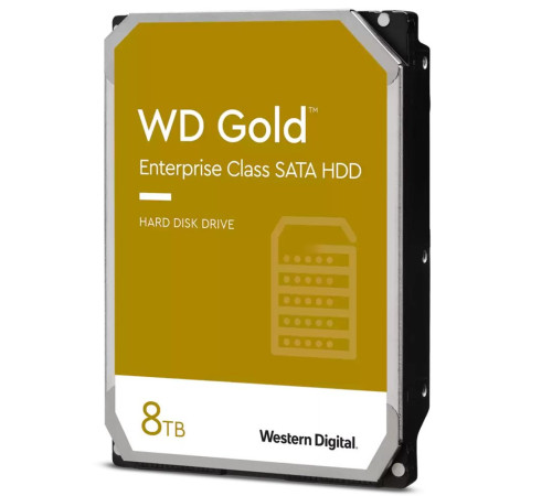 Жесткий диск 8TB Western Digital Gold WD8005FRYZ