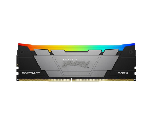 Модуль оперативной памяти Kingston 16GB DDR4 3200 DIMM FURY Renegade RGB Black XMP KF432C16RB12A/16