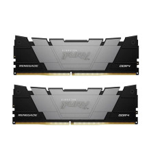 Модуль оперативной памяти Kingston 32GB DDR4 3200 DIMM FURY Renegade Black XMP  KF432C16RB12K2/32 kit 2*16GB Non-ECC, CL16 ,1.35V, 2RX8,288pin