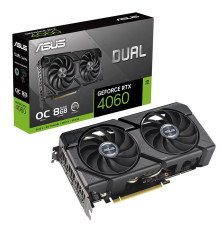 Видеокарта ASUS RTX4060 DUAL EVO OC 8GB, GDDR6/128-bit