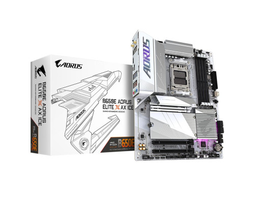 Материнская плата Gigabyte B650E AORUS ELITE X ICE (AM5) Материнская плата Gigabyte B650E AORUS ELITE X ICE (AM5)