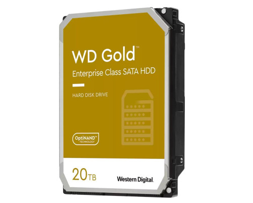 Жесткий диск 20TB Western Digital Gold WD202KRYZ Жесткий диск 20TB Western Digital Gold WD202KRYZ