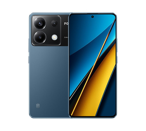 Смартфон POCO X6 5G 12+256GB, голубой (MZB0G2JRU)