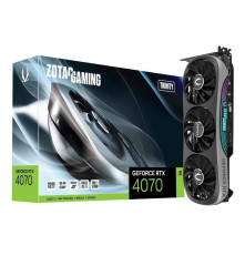 Видеокарта Zotac RTX4070 Trinity 12GB, GDDR6X/192-bit