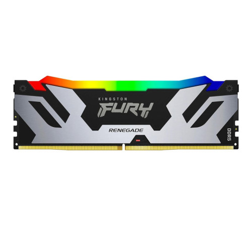 Модуль оперативной памяти Kingston 16GB FURY Renegade Silver/Black RGB XMP DDR5 8000Mhz DIMM 1RX8 38-48-48 1.45V 288-pin 16Gbit