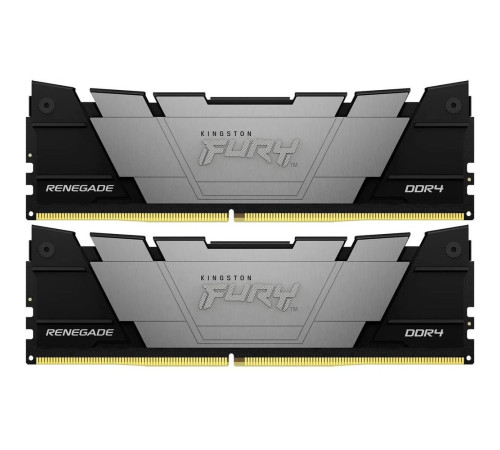 Модуль оперативной памяти Kingston 16GB FURY Renegade RGB Black XMP DDR4 4266Mhz Unbuffered DIMM (Kit 2*8gb) 1RX8 19-26-26 1.4V 288-pin 8Gbit