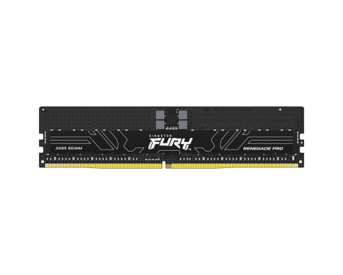 Модуль оперативной памяти Kingston 32GB DDR5 6000 FURY Renegade Pro RDIMM Black XMP ECC Registered DIMM (Single Module) 1RX4 32-38-38 1.35V 288-pin 16Gbit Модуль оперативной памяти Kingston 32GB DDR5 6000 FURY Renegade Pro RDIMM Black XMP ECC Registered DIMM (Single Module) 1RX4 32-38-38 1.35V 288-pin 16Gbit