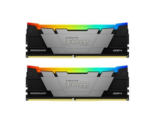 Модуль оперативной памяти Kingston 32GB DDR4 3600 FURY Renegade RGB Black XMP Non-ECC Unbuffered DIMM (Kit 2*16gb) 2RX8 16-20-20 1.35V 288-pin 8Gbit Модуль оперативной памяти Kingston 32GB DDR4 3600 FURY Renegade RGB Black XMP Non-ECC Unbuffered DIMM (Kit 2*16gb) 2RX8 16-20-20 1.35V 288-pin 8Gbit