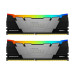 Модуль оперативной памяти Kingston 32GB DDR4 3600 FURY Renegade RGB Black XMP Non-ECC Unbuffered DIMM (Kit 2*16gb) 2RX8 16-20-20 1.35V 288-pin 8Gbit