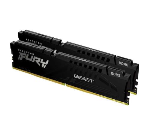 Модуль оперативной памяти Kingston 64GB  FURY Beast Black EXPO DDR5 5600Mhz (Kit of 2)