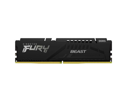 Модуль оперативной памяти Kingston 32GB DDR5 5600 FURY Beast Black EXPO Non-ECC Unbuffered DIMM 2RX8 36-38-38 1.25V 288-pin 16Gbit
