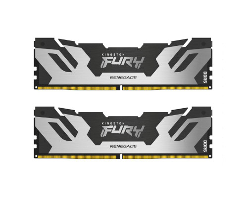 Модуль оперативной памяти Kingston 32GB DDR5 6800 FURY Renegade Silver/Black XMP Non-ECC Unbuffered DIMM (Kit 2*16gb) 1RX8 36-42-42 1.4V 288-pin 16Gbit Модуль оперативной памяти Kingston 32GB DDR5 6800 FURY Renegade Silver/Black XMP Non-ECC Unbuffered DIMM (Kit 2*16gb) 1RX8 36-42-42 1.4V 288-pin 16Gbit
