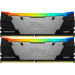 Модуль оперативной памяти Kingston 16GB DDR4 4266 FURY Renegade RGB Black XMP Non-ECC Unbuffered DIMM (Kit 2*8gb) 1RX8 19-26-26 1.4V 288-pin 8Gbit