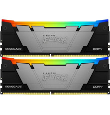Модуль оперативной памяти Kingston 16GB DDR4-3600 (Kit of 2) FURY Renegade RGB KF436C16RB2AK2/16