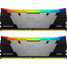 Модуль оперативной памяти Kingston 16GB DDR4 3200 FURY Renegade RGB Black XMP Non-ECC Unbuffered DIMM (Kit 2*8gb) 1RX8 16-18-18 1.35V 288-pin 8Gbit