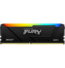 Модуль оперативной памяти Kingston 32GB DDR4-2666 FURY Beast RGB KF426C16BB2A/32