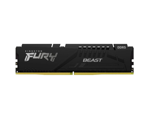 Модуль оперативной памяти Kingston 32GB DDR5 5200 DIMM FURY Beast Black EXPO Non-ECC Unbuffered  2RX8 36-40-40 1.25V 288-pin 16Gbit
