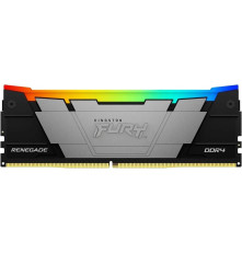 Модуль оперативной памяти Kingston 16GB DDR4 3600 FURY Renegade RGB Black XMP Non-ECC Unbuffered DIMM (Single Module) 2RX8 16-20-20 1.35V 288-pin 8Gbit