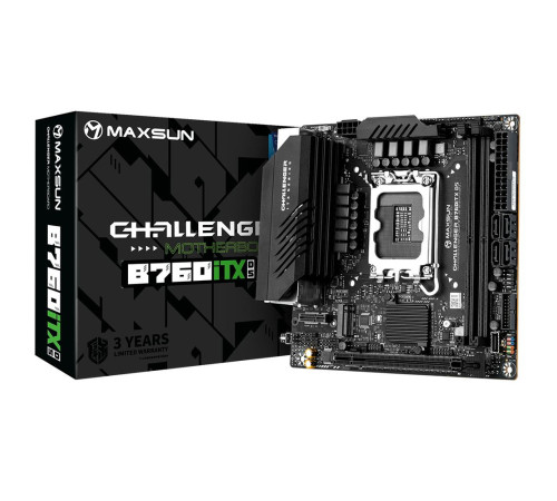Материнская плата Maxsun MS-Challenger B760ITX D5 (LGA1700)