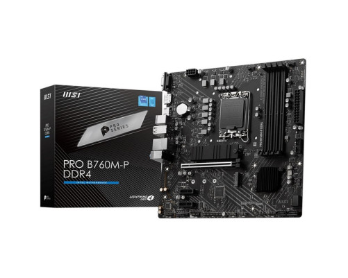 Материнская плата MSI PRO B760M-P DDR4 (LGA1700) Материнская плата MSI PRO B760M-P DDR4 (LGA1700)