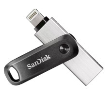 USB накопитель 128GB SanDisk iXpand USB 3.2 Gen 1, черный/серебристый