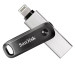 USB накопитель 128GB SanDisk iXpand USB 3.2 Gen 1, черный/серебристый