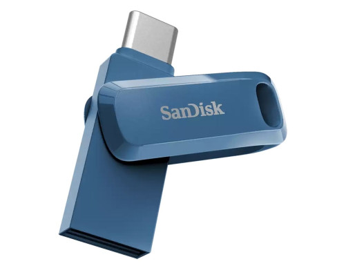 USB накопитель 64GB SanDisk Ultra Dual USB 3.2 Gen 1, синий USB накопитель 64GB SanDisk Ultra Dual USB 3.2 Gen 1, синий