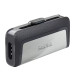 USB накопитель 64GB SanDisk Ultra Dual USB 3.2 Gen 1, черный/серебристый