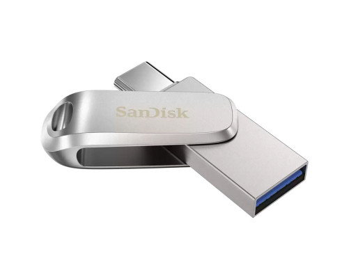 USB накопитель 32GB SanDisk Ultra Dual USB 3.1 Gen 1, серебристый