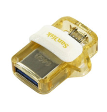 USB накопитель 64GB SanDisk Ultra Dual USB 3.2 Gen 1, золотистый