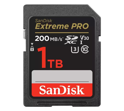 Карта памяти SDXC 1TB SanDisk Extreme Pro SDSDXXD-1T00-GN4IN UHS-I U3 V30